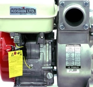 Motopompa ape foarte murdare KOSHIN KTH-80X-BAB motor Honda GX240 Ø 80 mm debit 80 mc/h (KSKTH-80X-BAB) - Img 5