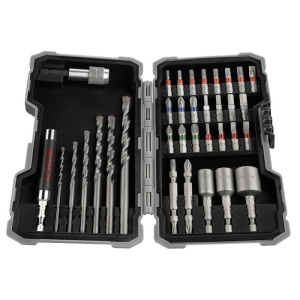 Set 25 accesorii insurubare si burghie zidarie Bosch - Img 2