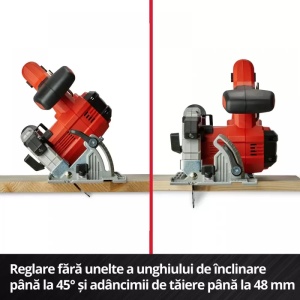 Ferăstrău Circular de mână fără fir TE-CS 18/150 Li - Solo 4331220 - Img 4