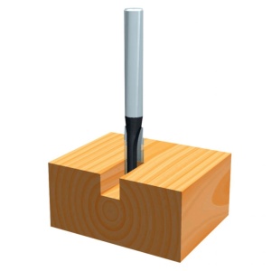 Freza pentru caneluri, 8x25x60 mm, tija 8 mm, lemn 793126-2 Makita