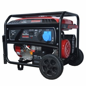 Generator curent Bisonte SK5500E, putere max. 5,5 kW, 230V, AVR, motor benzina