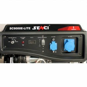 Generator curent Senci SC-9000 E-LITE, putere max. 7.5 kW, 230V, AVR, motor benzina - Img 2