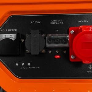 Generator de curent monofazat Ruris 13 CP, 5500W, pornire electrica, R-Power GE5500RC - Img 8