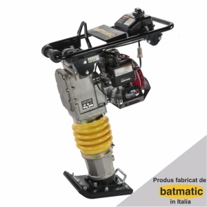 Mai Compactor Batmatic CV70H 70 Kg Motor Honda, Forta de Compactare 14 kN, Greutate Utilaj 70 kg, Motor Benzina HONDA GXR 120, 3.5 cp