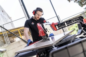 Mașină de tăiat gresie-faianță și placi RUBI DT-250 Max 90 cm - RUBI-58909 - Img 3