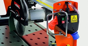 Mașină de tăiat plăci, materiale de construcții BATTIPAV SUPREME PRIME 150 cu laser și roți 150cm, 2.2kW - Battipav-91501 - Img 6