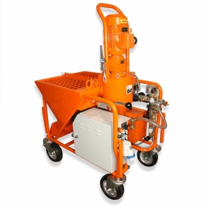Masina de tencuit Bisonte PCS-K35 monofazica 230V debit material 5-20 l /min - Img 7