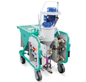 Masina de tencuit IMER KOINE 35, debit material 8-11-14-17 l/min., motor 230V, 3.6 kW, distanta maxima de pompare 15 m - Img 4