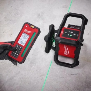 Nivelă laser verde rotativă MILWAUKEE M18 RLOHVG300-501C orizontală și verticală M18™ 300 m cu ONE-KEY™ - Img 9