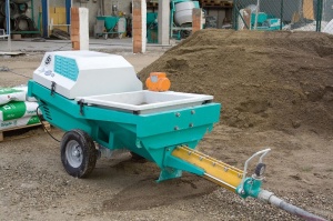 Pompa pentru sapa semiumeda sau injectari cu presiune IMER Step 120A, Motor trifazic - Img 2