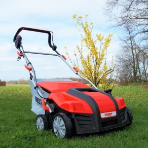 Scarificator si aerator electric HECHT1848 2 in 1, putere motor 1800 W, sac colectare 55 litri, latime de lucru 40 cm - Img 7