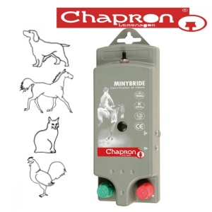 Aparat gard electric Minybride, 220V/12V, 0.6 J, Chapron, pentru animale domestice