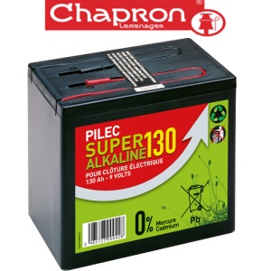 Baterie alcalina 9 v 130 Ah pentru aparate de gard portabile Capron