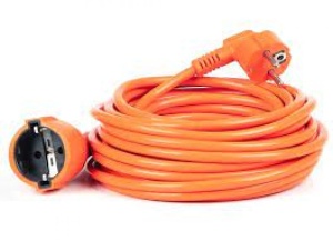 Cablu prelungitor portocaliu 33 metri 3x1.5mm IP20 - Img 1