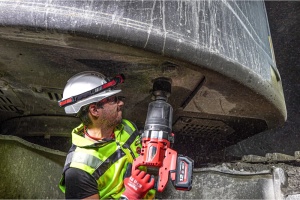 Cheie de impact MILWAUKEE M18 ONEFHIWF1DS -121C 1″ ONE-KEY™ M18 FUEL™ cu mâner-D cuplu ridicat și inel de fixare - Img 15
