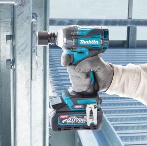 Cheie de strans cu impact Makita XGT 40Vmax 350 Nm fara acumulatori TW005GZ - Img 3