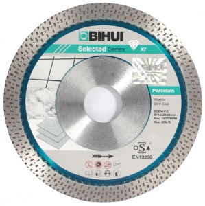 Disc pt. porțelan dur, plăci ceramice BIHUI Super Premium 115x22.2 mm - BIHUI-DCDW115