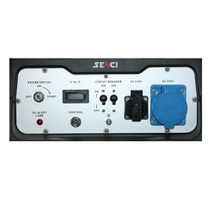 Generator de curent monofazic SENCI SC-8000-ATS, Putere max. 7.0 kw, 230V, AVR (SC1004877) - Img 3