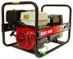 Generator de curent trifazat AGT 8203 HSB 7 kVA