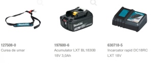 Masina de cosit Makita LXT 18V, 26 cm, livrata cu un acumulator 18V 3.0Ah DUR193RF - Img 3