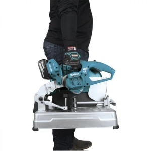 Masina de debitat metal Makita DLW140Z LXT 2x18V, 355 mm, fara acumulatori - Img 10