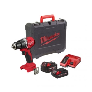 Mașină de găurit compactă cu percuție și motor fără perii Milwaukee M18 BLPDRC-422C 62Nm 18V 4933492825 - Img 4