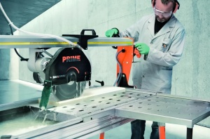 Mașină de tăiat plăci, materiale de construcții BATTIPAV SUPREME PRIME 150 cu laser și roți 150cm, 2.2kW - Battipav-91501 - Img 3