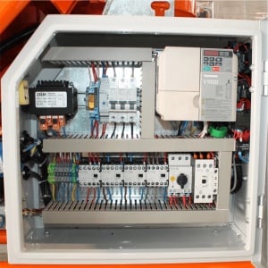 Masina de tencuit Bisonte PCS-K35 monofazica 230V debit material 5-20 l /min - Img 4