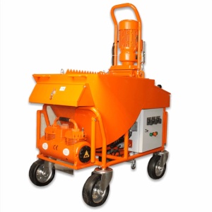 Masina de tencuit Bisonte PCS-K4 trifazica 400V debit material 6-40 l /min - Img 4