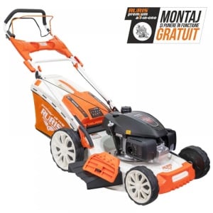 Masina de tuns gazon RURIS RX555S, autopropulsata, 5,2 CO, latime lucru 530 mm, cos colector 65 l - Img 2