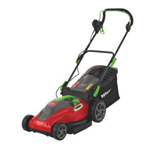 Masina electrica de tuns gazon Rotakt RE5147-01, MOTOR 1600W, latime lucru 38cm, cos 45 l (049344)
