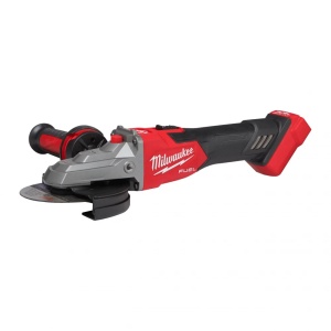 Polizor unghiular Milwaukee M18 FUEL™ M18 FSAGF125XB-0X 125 mm cu cap plat, frânare și comutator culisant