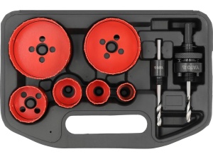 SET CAROTE PENTRU ELECTRICIENI, YATO YT-3380, 8 BUC, 22-73MM