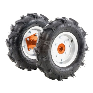 Set roţi cauciuc 500x12 TG 320 fara manicot, pentru Ruris 1001KSD, 1300KS, 913ACC, 915K, 918K