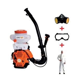 Atomizor RURIS A102 + kit echipament de lucru (masca + ochelari + salopeta), 2.9 CP