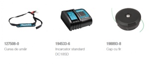 Coasa MAKITA DUR192LST cu tija pliabila LXT 18V, 30 cm, livrata cu un acumulator 18V 5.0Ah - Img 3