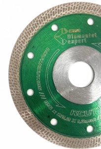 Disc pt. porțelan dur, ceramică dură și plăci dure DiamantatExpert KCUT Premium 125x22.2 mm - DXDY.KCUT.125 - Img 3