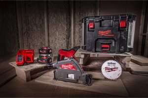 Fierăstrău circular MILWAUKEE M18 FPS55-552P 55 mm pentru lemn și plastic cu șină de ghidare M18 FUEL™ - Img 16