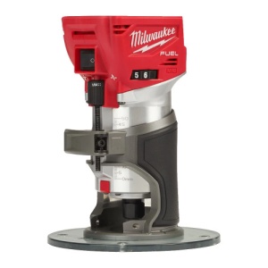 Freză de contur cu bucșă de 8 mm și 6 mm Milwaukee M18 FUEL M18FTR8-0X fără acumulator fără încărcător 4933479073
