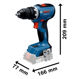 Mașină de Găurit și Înșurubat Bosch GSR 18V-65 Professional, 18V, 63Nm, Brushless, SOLO - Img 2