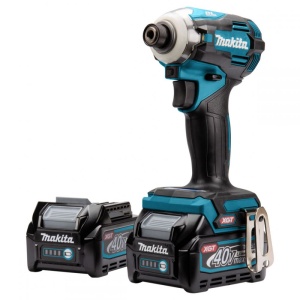 Mașină de înșurubat cu impact Makita TD001GM201 XGT 40Vmax, 220 Nm, cu 2 acumulatori