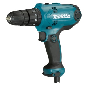 Masina de insurubat si gaurit cu percutie cu turatie variabila Makita 10 mm 320 W mandrina rapida HP0300