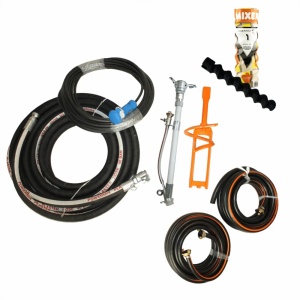 Masina de tencuit Bisonte PCS-K4 trifazica 400V debit material 6-40 l /min - Img 11