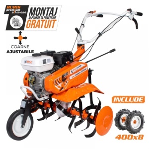 Motosapa Ruris DAC 6500K, 7 CP, roti cauciuc 4.00-8
