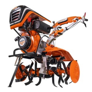 Motosăpătoare RURIS 651KSD, 6 CP, roți cauciuc 4.00-8, rariță, roți metalice 400 fără manicot - Img 3