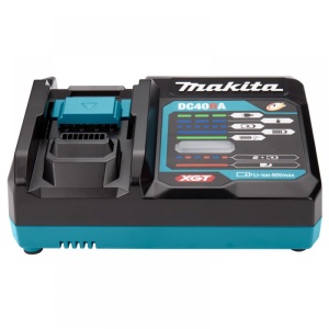 Set PSK Makita XGT 2 acumulatori x BL4040 + incarcator DC40RA (191L77-9) - Img 2
