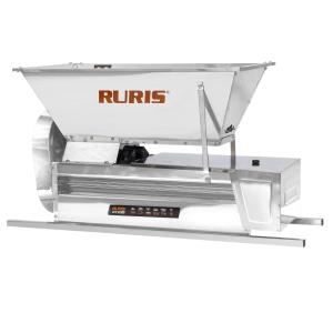 Zdrobitor electric cu desciorchinare RURIS HT 300, putere 750 W, cuva INOX, 75 l, productivitate 1800 kg/h - Img 6