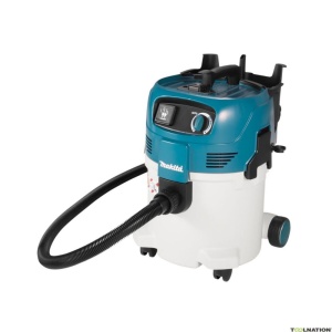 Aspirator cu aspirare umeda si uscata 30L Makita VC3012L, 1200W