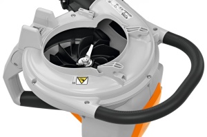 Aspirator cu tocator pe acumulator STIHL SHA 140 debit aer 910 mc/h sac colector 55 l - Img 3