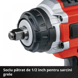 Cheie cu impact fara cablu Einhell Professional IMPAXXO 18/400 4510070 - Img 3
